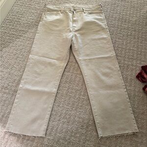 Chimala Fine Pants - Designed in Japan - Ecru - Size 32  Gorgeous Fine Designer